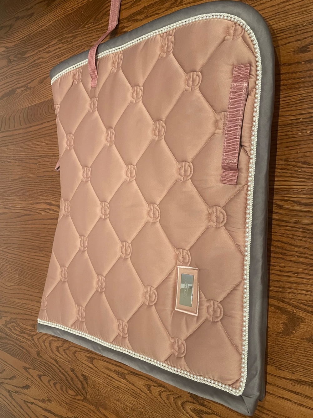 Pink Equestrian Stockholm Dressage Saddle Pad